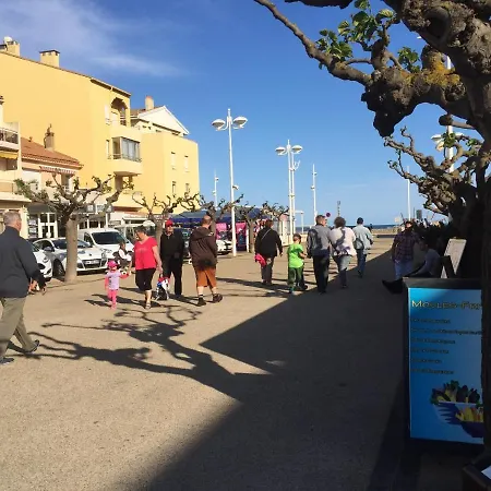 شقة D'une A Plage A 50 M De La Plage Avec Vue Sur La Mer Terrasse Et Wifi فالراس بلاج